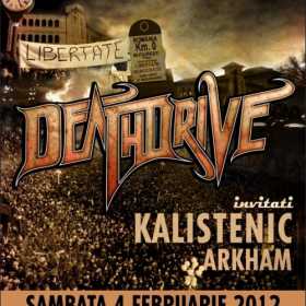 Concert Deathdrive, Kalistenic, Arkham in Damage Club