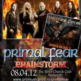 Concert Primal Fear si Brainstorm la Bucuresti