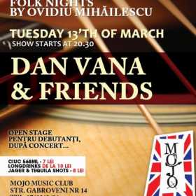 Concert Dan Vana in Mojo Club