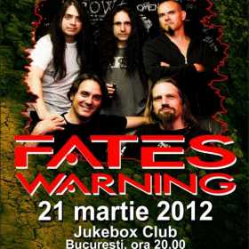 Trupa Voices Of Silence canta in deschiderea concertului Fates Warning din Jukebox Club