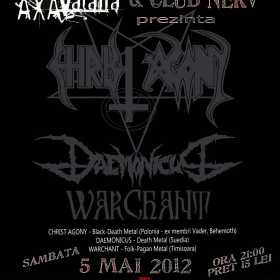 Christ Agony, Daemonicus si Warchant la Metal Attack Fest VI in Club Nerv