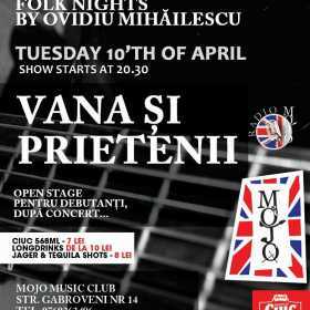 Concert Dan Vana si prietenii in Mojo