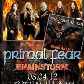 Primal Fear in Romania - programul concertului