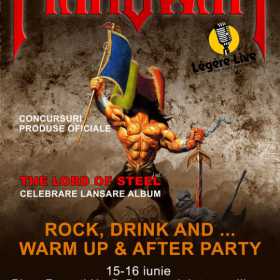 Castiga INVITATII la concertul MANOWAR si PRODUSE OFICIALE doar la warm up party-ul din 15 iunie!