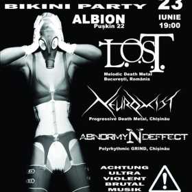 Concert L.O.S.T., Abnormyndeffect si Neuromist in Albion Club din Chisinau