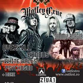 Vin romanesc si apa minerala Fiji pentru Motley Crue si Dimmu Borgir