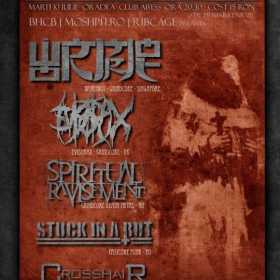 Wormrot, Evisorax, Spiritual Ravishment, Stuck In a Rut si Crosshair la DEATH FEST 8 in Oradea