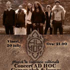 Concert Ad Hoc in Garage club & lounge