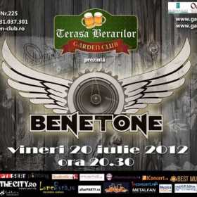 Concert BENETONE Band pe Terasa Berarilor - Garden Club