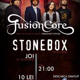 Concert FusionCore in Bucuresti la Fabrica