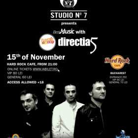 Concert Directia 5 in Hard Rock Cafe