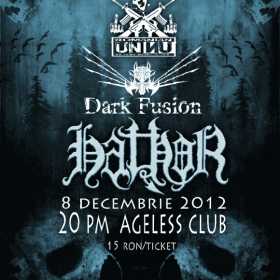 Programul concertului Hathor, Dark Fusion si UN NU in Ageless Club