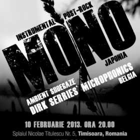 Concert MONO si DIRK SERRIES in club Daos din Timisoara