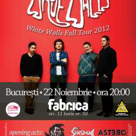 Concert White Walls, M 51, Shesdead si Astero in club Fabrica din Bucuresti