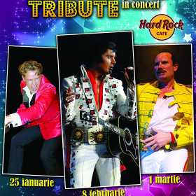 JERRY LEE LEWIS, ELVIS PRESLEY & FREDDIE MERCURY - Legends Tribute In Concert la Hard Rock Cafe