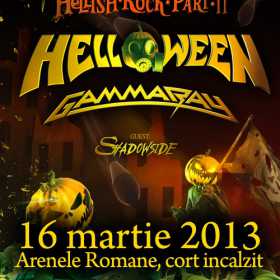 SHADOWSIDE canta in deschiderea concertului HELLOWEEN si GAMMA RAY la Arenele Romane