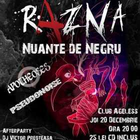 Trupa RAZNA lanseaza albumul Nuante de negru in Ageless Club