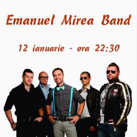 Concert Emanuel Mirea Band in Hard Rock Cafe