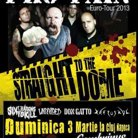 Concert Pro-Pain, Six Reasons To Kill, Undivided, Don Gatto si Krepuskul in Gambrinus Pub