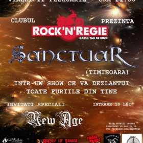 Concert Sanctuar si New Age in Rock'n Regie