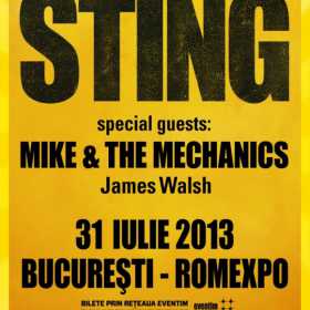 Concert Sting la Bucuresti