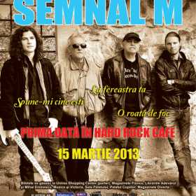 SEMNAL M – din topul BBC pe scena de la Hard Rock Cafe