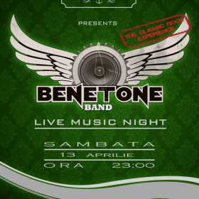 Concert Benetone in Jameson Pub