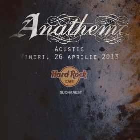 Concert acustic Anathema in Hard Rock Cafe din Bucuresti