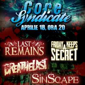 Programul concertului Core Syndicate 2 din Ageless Club