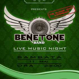 Benetone Band concerteaza in Jameson Pub