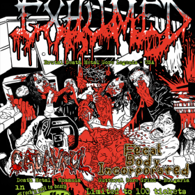 Concerte live cu Cryptopsy, Exhumed si Agathocles