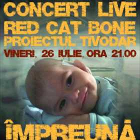 Concert caritabil cu Red Cat Bone si Proiectul Tivodar la Hard Rock Cafe