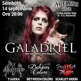 GALADRIEL, Tiarra, Between Colors, Scarlet Moon (Metal Under Moonlight XXXIII, 14.09.2013)