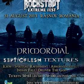 Mesaj dela PRIMORDIAL pentru Rockstadt Extreme Fest