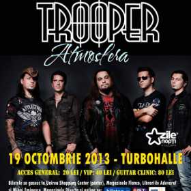 Trooper lanseaza Atmosfera in Turbohalle din Bucuresti