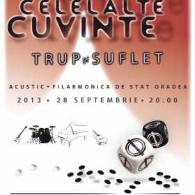 Trup si suflet – concert acustic Celelalte Cuvinte la Oradea