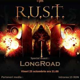 Concert R.U.S.T. si Longroad in Private Hell din Bucuresti