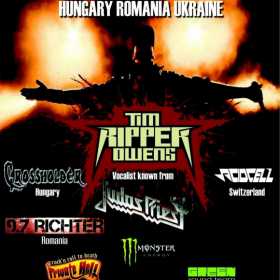 Tim Ripper Owens (ex Judas Priest) live la Bucuresti