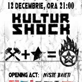 Concert Kultur Shock in Bucuresti si Timisoara