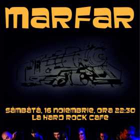 Concert Marfar in Hard Rock Cafe, 16 noiembrie 2013