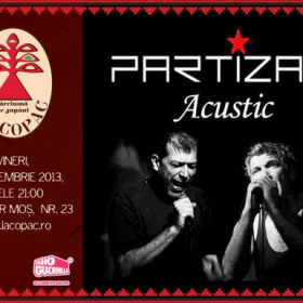 Concert acustic Partizan in sufrageria La Copac din Bucuresti