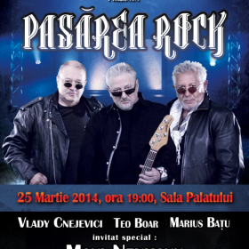 Baniciu, Kappl & Lipan prezinta Pasarea Rock la Sala Palatului