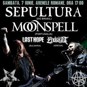 Trupele Moonspell, Sepultura, Last Hope si Endsight confirmate la Metalhead Meeting 2014