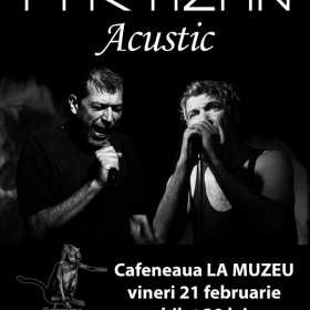 Concert acustic Partizan in Cafeneaua La Muzeu din Bucuresti