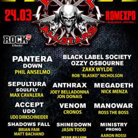 Kobra Paige se alatura blockbuster-ului Metal All Stars la Romexpo