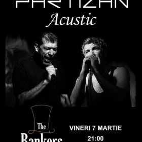 Artan si Suedezu - concert acustic Partizan in The Bankers