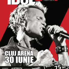 Billy Idol: ultima saptamana de reduceri pentru biletele de pe Cluj Arena!