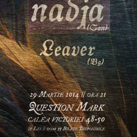 Concert Nadja si Leaver in Question Mark