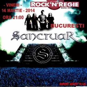 Concert Sanctuar in Rock'n Regie, 14 martie 2014