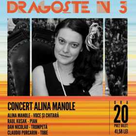 Dragoste in 3 - Concert Alina Manole la Teatrelli